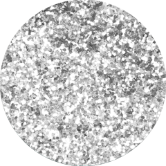 Zilver glitterdust